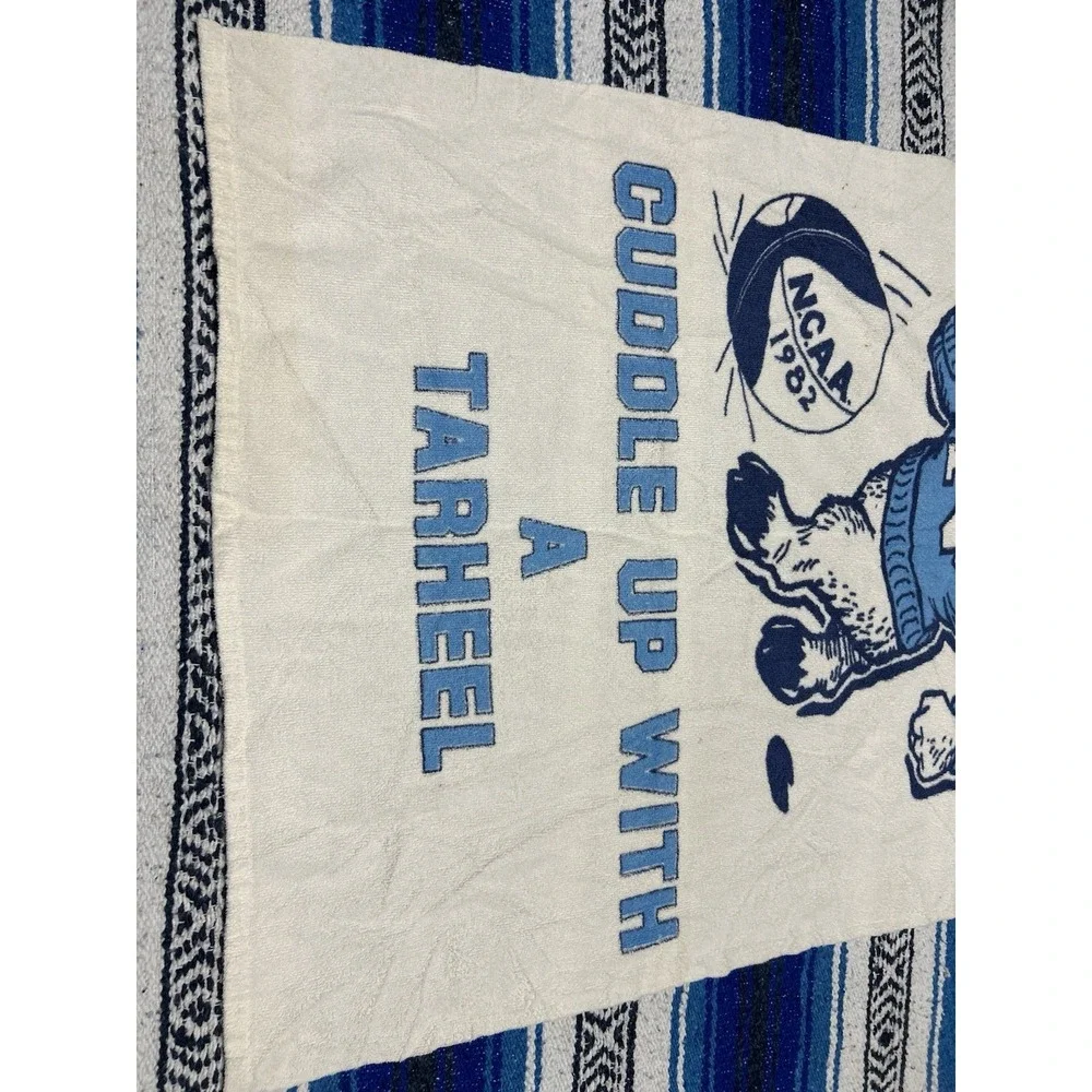 Vintage NCAA 1982 National Champions North Carolina Tar Heels Beach Towel